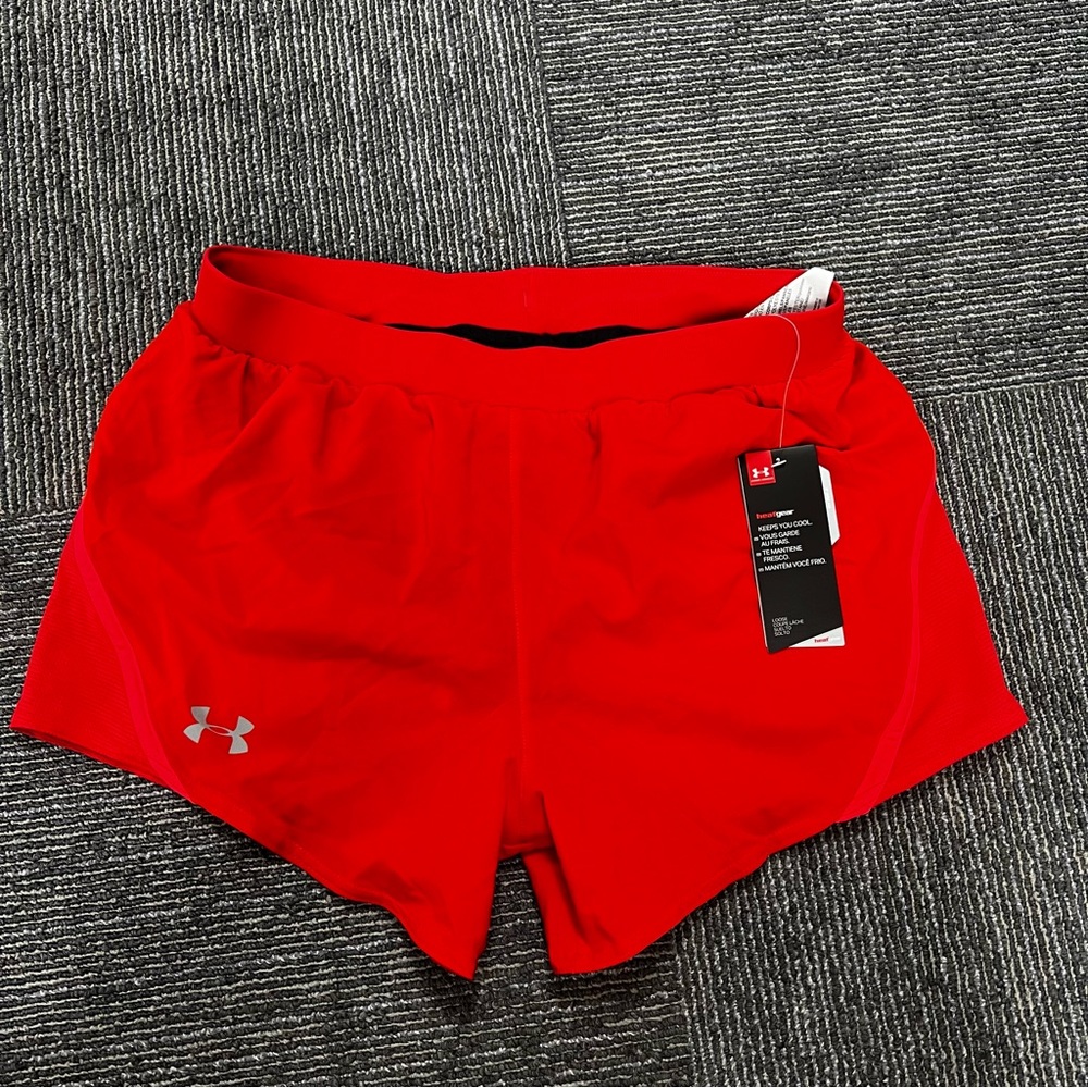NEW UNDER ARMOUR RUNNING SHORTS SMALL